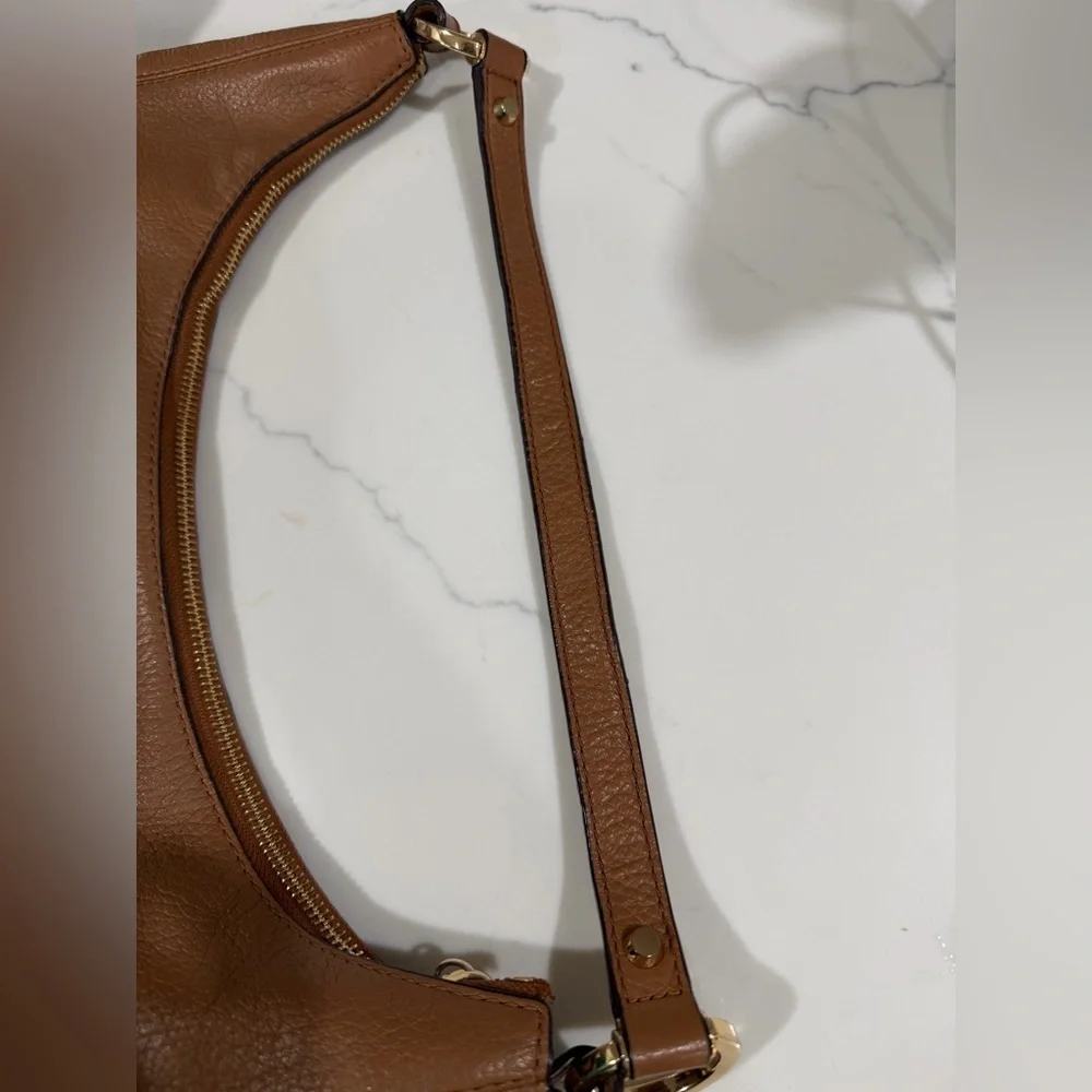 Michael Kors Bag Elegant Brown Leather